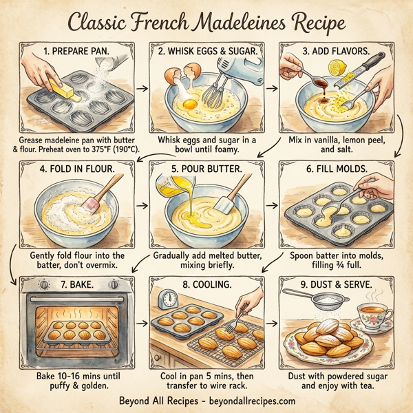 Classic French Madeleines instructions