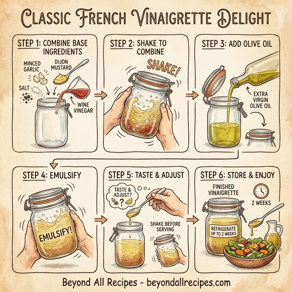 Classic French Vinaigrette Delight instructions