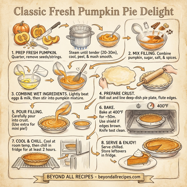 Classic Fresh Pumpkin Pie Delight instructions