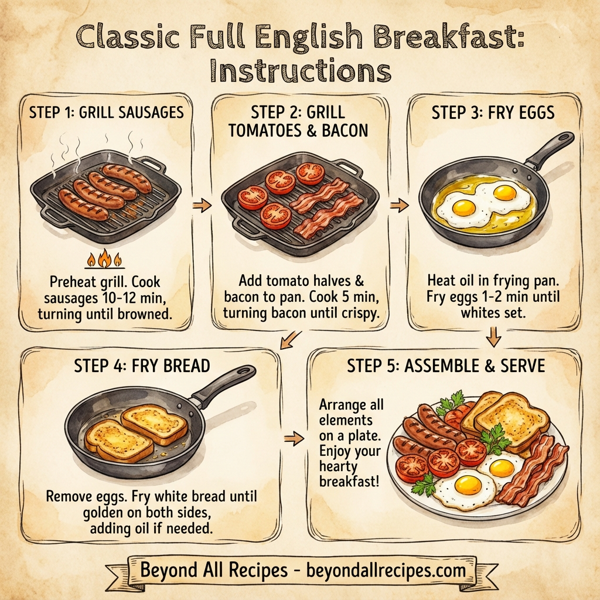 Classic Full English Breakfast instructions