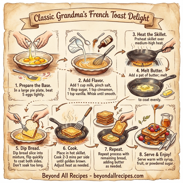 Classic Grandma's French Toast Delight instructions