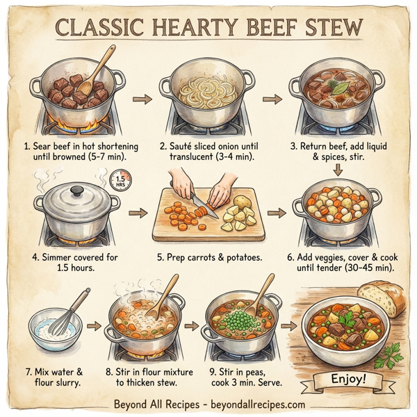 Classic Hearty Beef Stew instructions