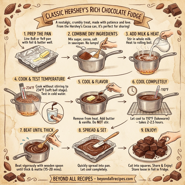 Classic Hershey's Rich Chocolate Fudge instructions