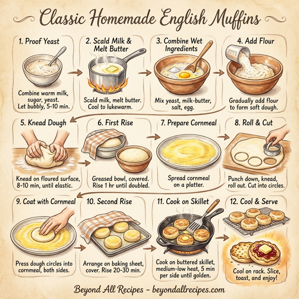 Classic Homemade English Muffins instructions