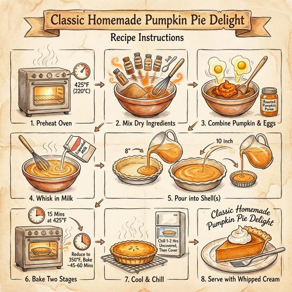 Classic Homemade Pumpkin Pie Delight instructions