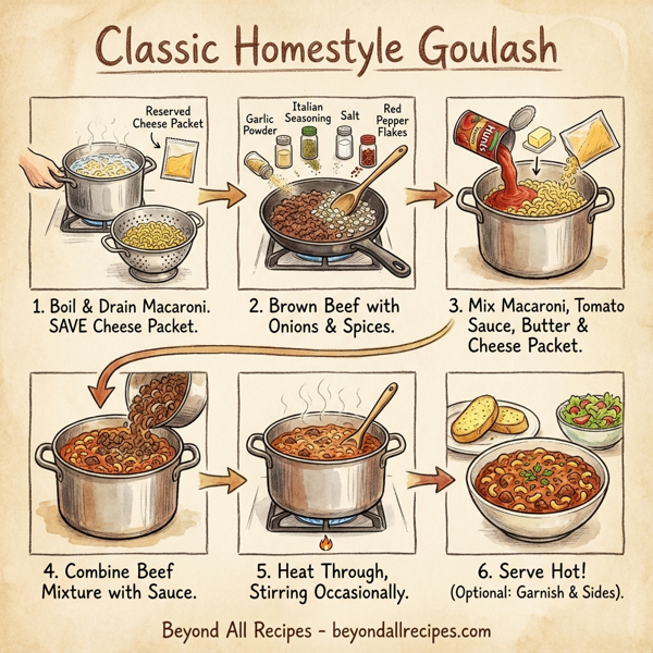 Classic Homestyle Goulash instructions