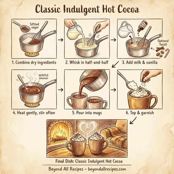 Classic Indulgent Hot Cocoa instructions