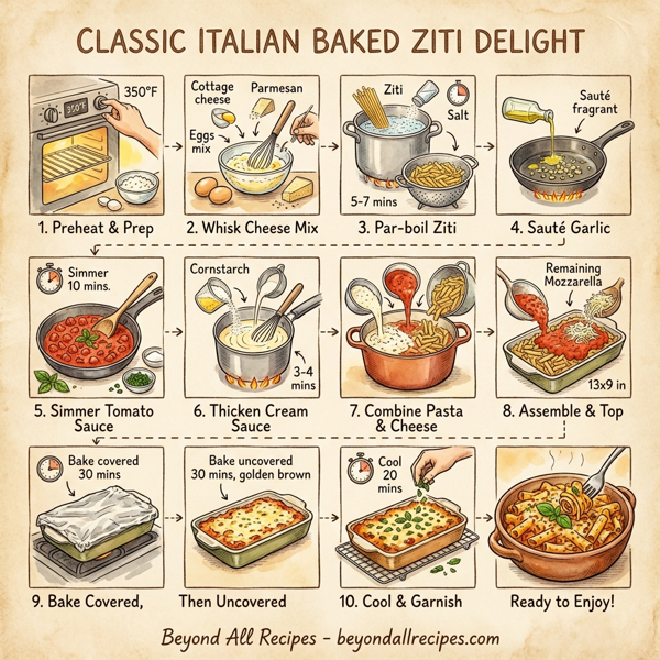 Classic Italian Baked Ziti Delight instructions