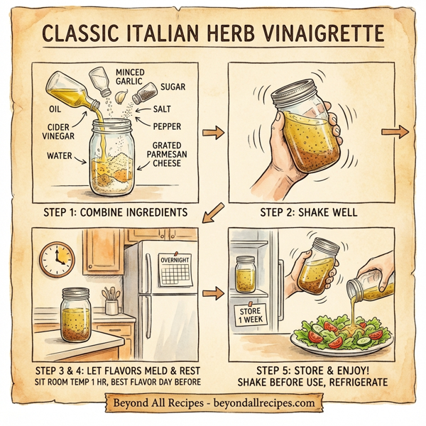 Classic Italian Herb Vinaigrette instructions