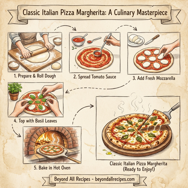 Classic Italian Pizza Margherita instructions