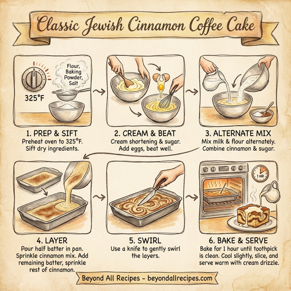 Classic Jewish Cinnamon Coffee Cake instructions