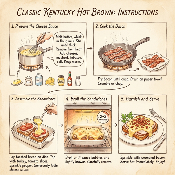 Classic Kentucky Hot Brown instructions