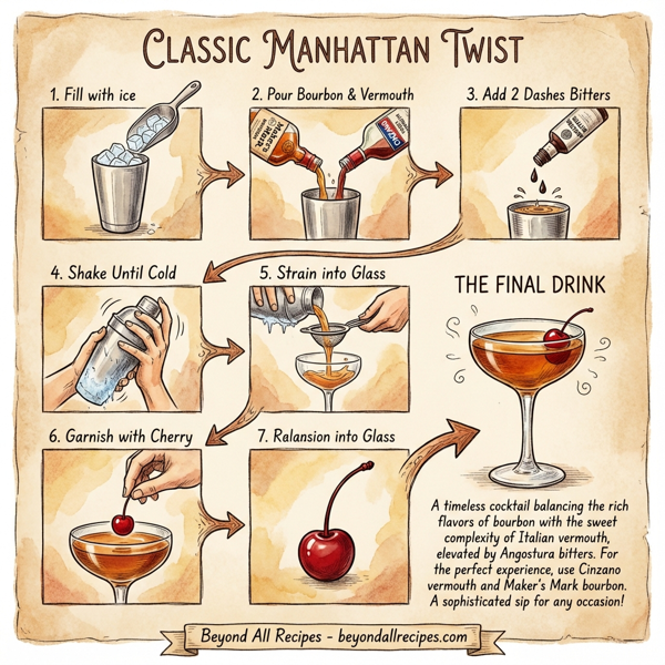 Classic Manhattan Twist instructions