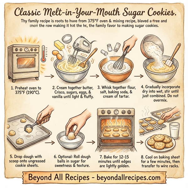 Classic Melt-in-Your-Mouth Sugar Cookies instructions
