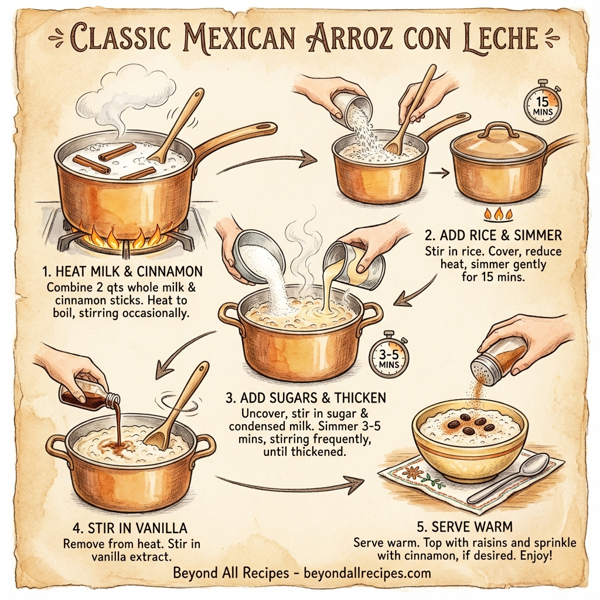 Classic Mexican Arroz Con Leche instructions