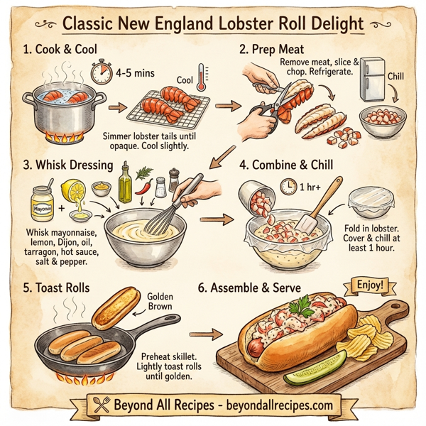 Classic New England Lobster Roll Delight instructions