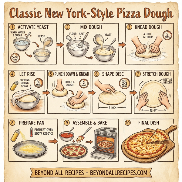 Classic New York-Style Pizza Dough instructions
