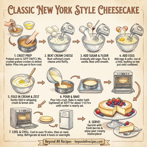 Classic New York Style Cheesecake instructions