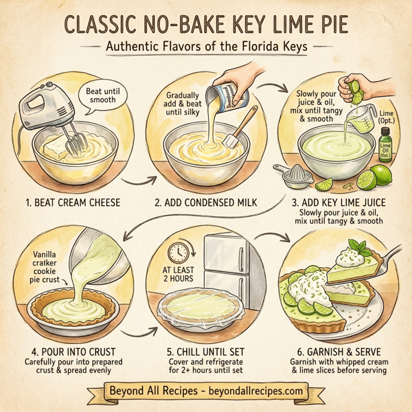 Classic No-Bake Key Lime Pie instructions