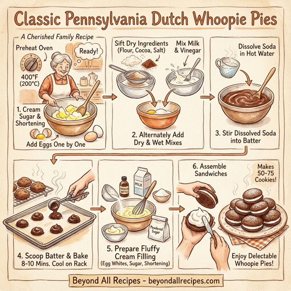 Classic Pennsylvania Dutch Whoopie Pies instructions