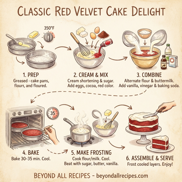 Classic Red Velvet Cake Delight instructions