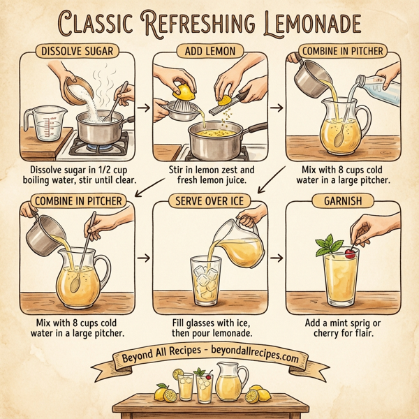 Classic Refreshing Lemonade instructions