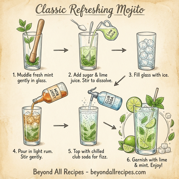 Classic Refreshing Mojito instructions