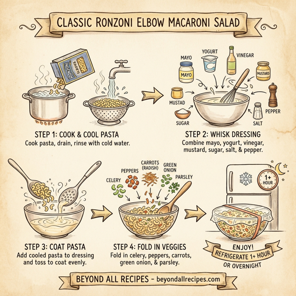 Classic Ronzoni Elbow Macaroni Salad instructions