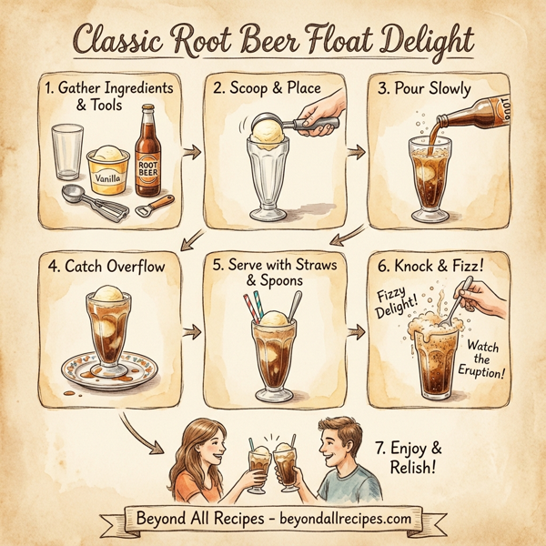 Classic Root Beer Float Delight instructions