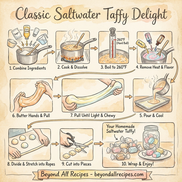 Classic Saltwater Taffy Delight instructions