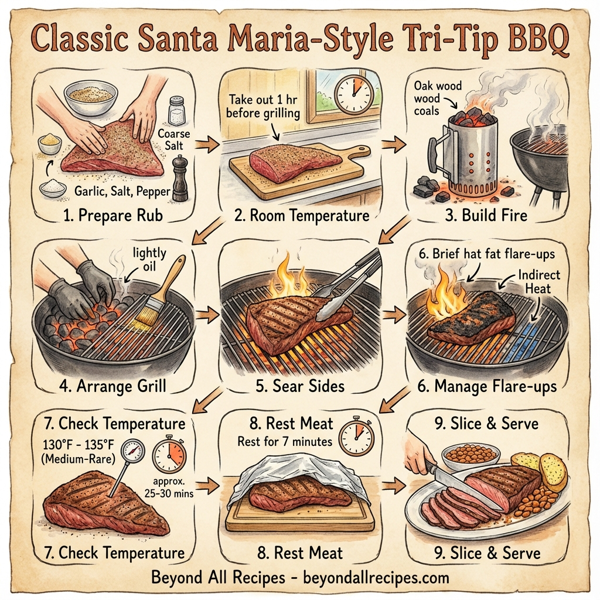 Classic Santa Maria-Style Tri-Tip BBQ instructions