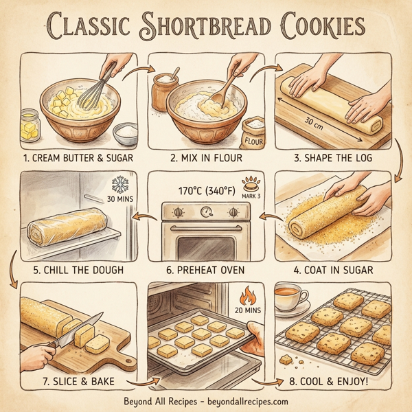 Classic Shortbread Cookies instructions