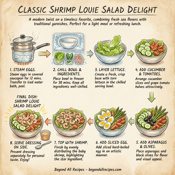 Classic Shrimp Louie Salad Delight instructions