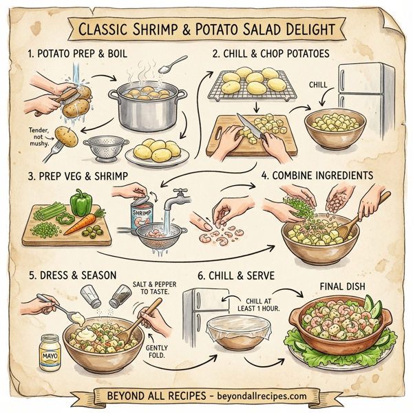Classic Shrimp & Potato Salad Delight instructions