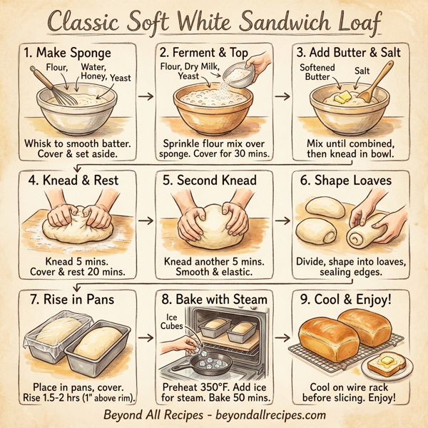 Classic Soft White Sandwich Loaf instructions