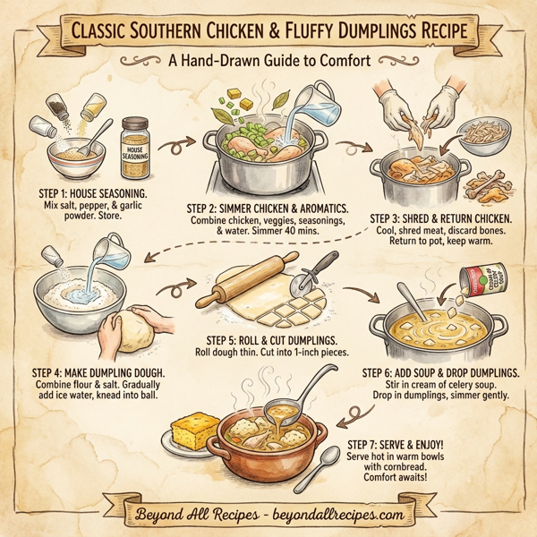 Classic Southern Chicken & Fluffy Dumplings instructions