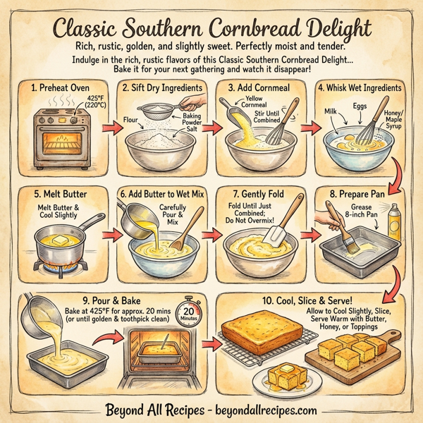 Classic Southern Cornbread Delight instructions