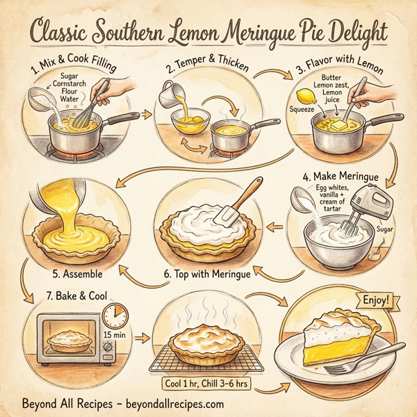 Classic Southern Lemon Meringue Pie Delight instructions