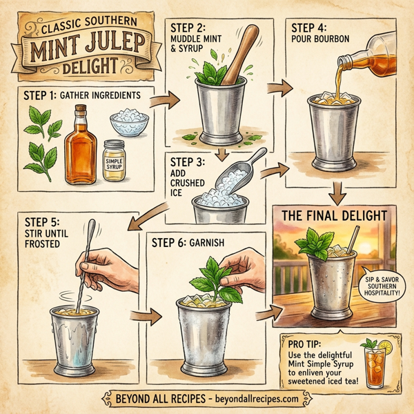 Classic Southern Mint Julep Delight instructions