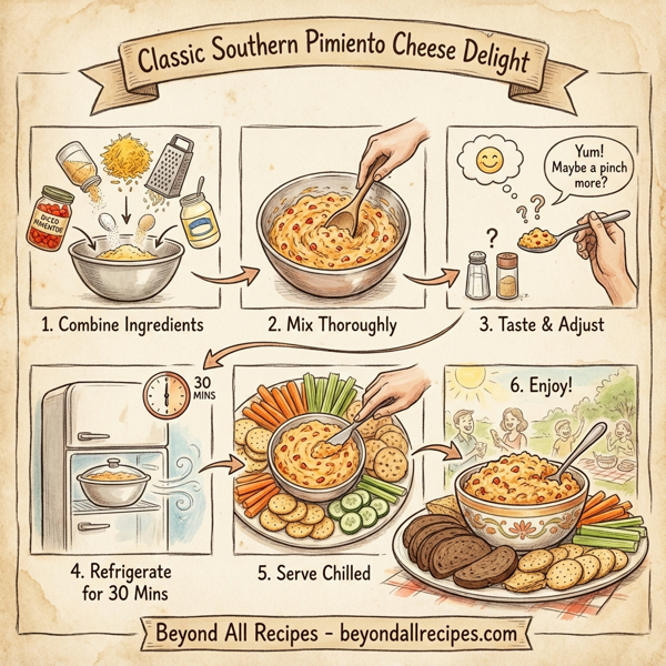 Classic Southern Pimiento Cheese Delight instructions