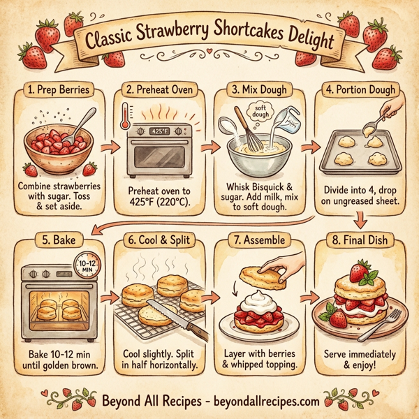 Classic Strawberry Shortcakes Delight instructions