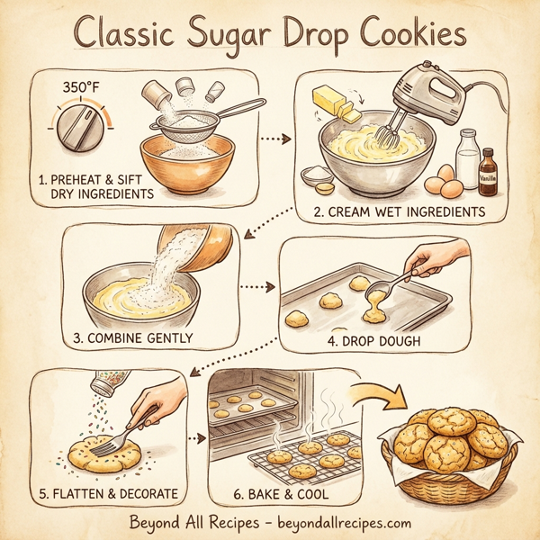 Classic Sugar Drop Cookies instructions