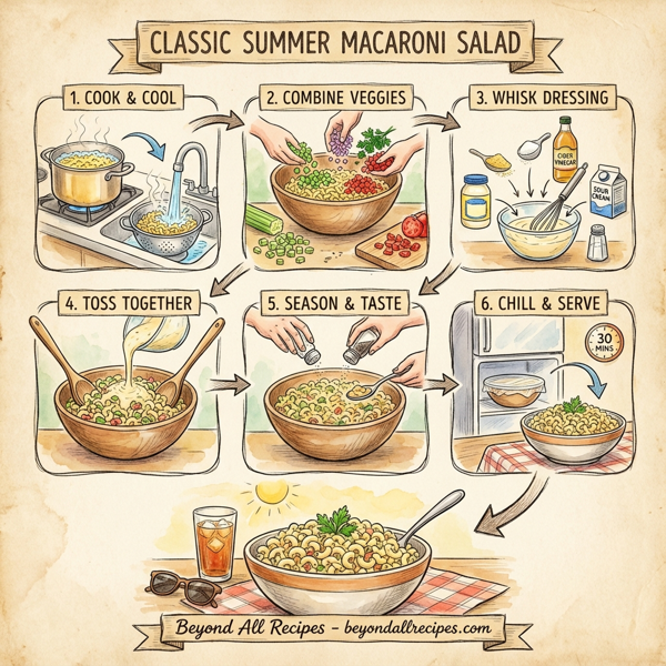 Classic Summer Macaroni Salad instructions