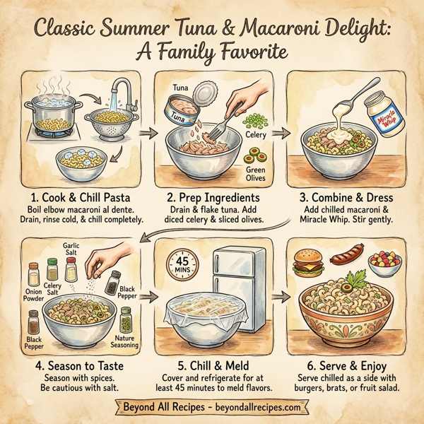 Classic Summer Tuna & Macaroni Delight instructions