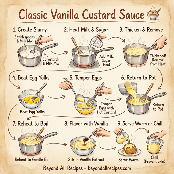 Classic Vanilla Custard Sauce instructions