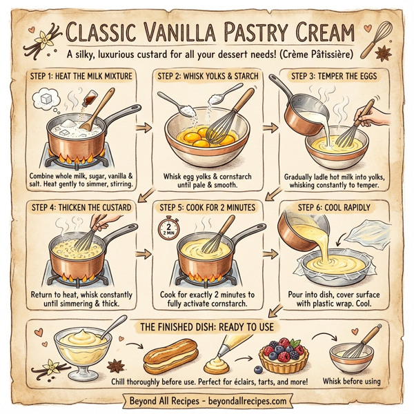 Classic Vanilla Pastry Cream instructions