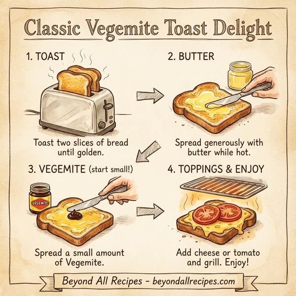 Classic Vegemite Toast Delight instructions