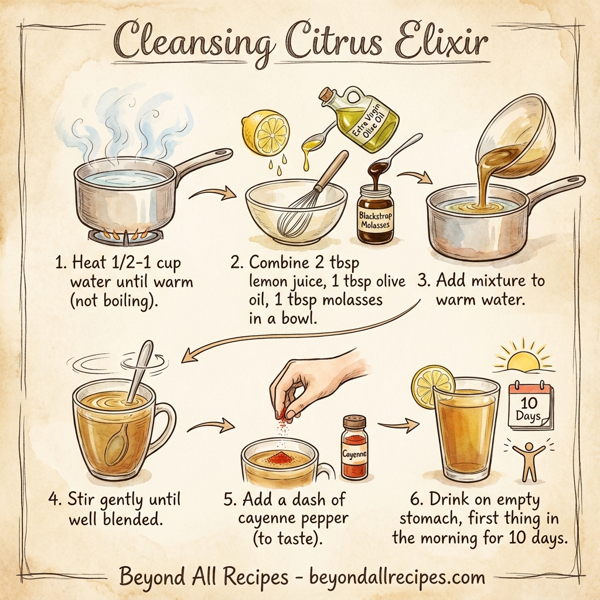 Cleansing Citrus Elixir instructions