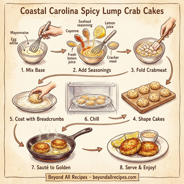 Coastal Carolina Spicy Lump Crab Cakes instructions