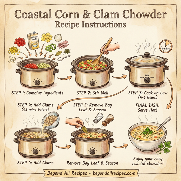 Coastal Corn & Clam Chowder instructions